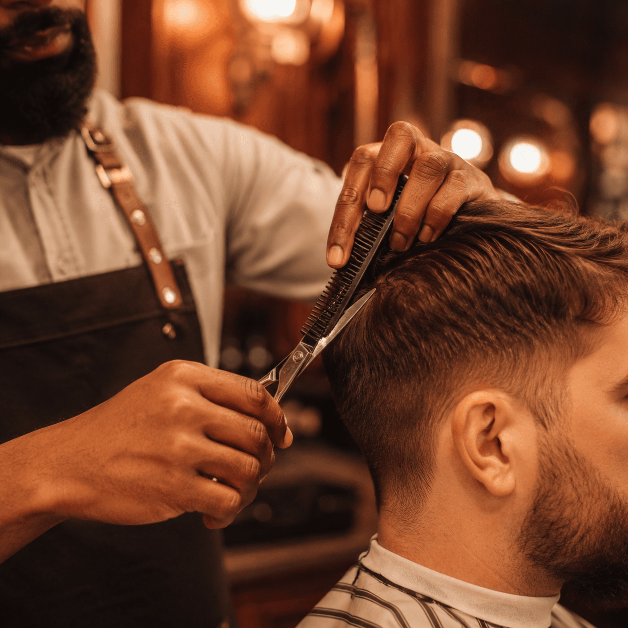 Painel da Bellory com agenda e faturamento da barbearia
